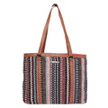 Multi-Color Shopper Bag with PU Handle – A Perfect Fusion of Style & Utility