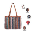 Multi-Color Shopper Bag with PU Handle – A Perfect Fusion of Style & Utility