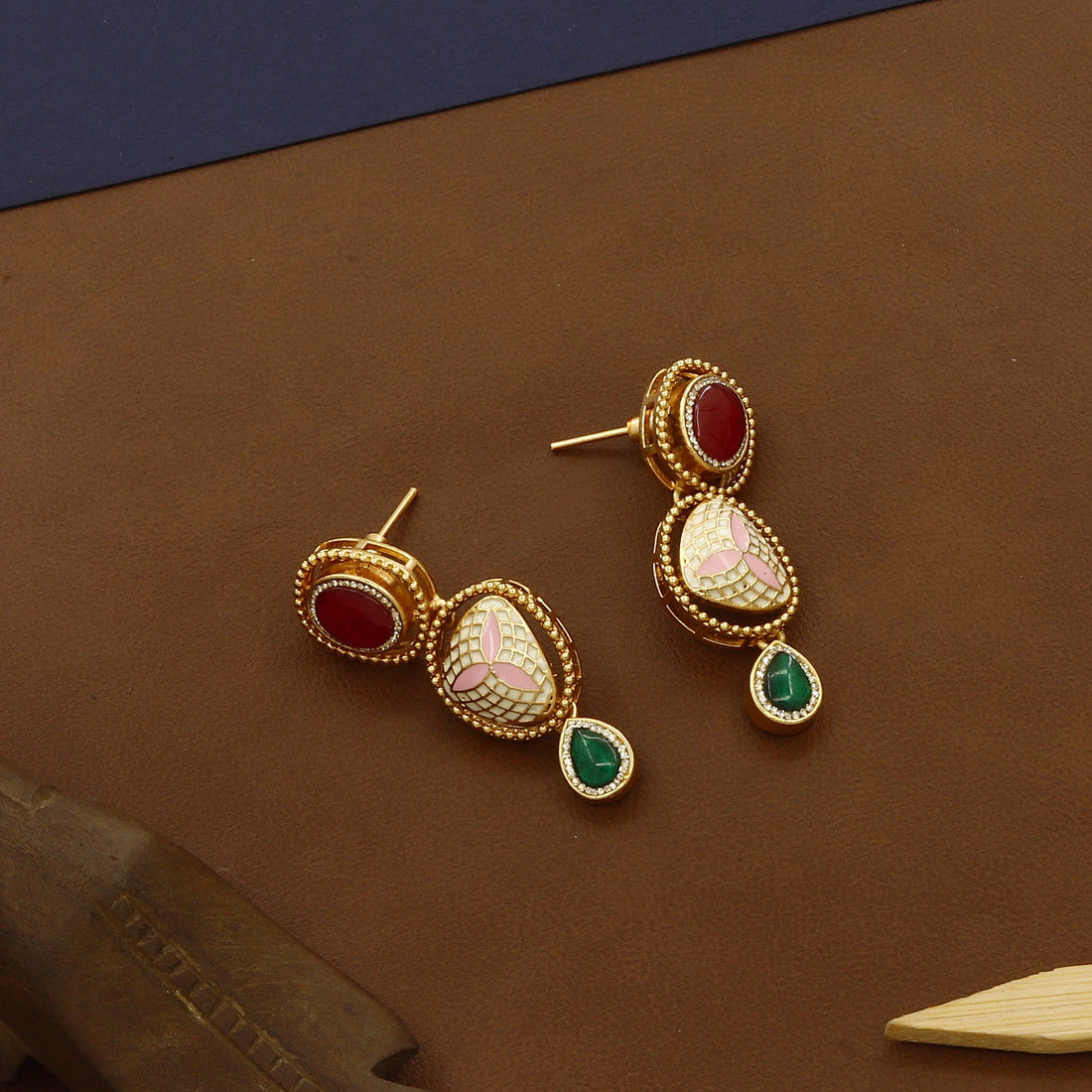 Multi-Color and Pastel Design Choker Set with Earrings – A Perfect Blend of Vibrance and Elegance