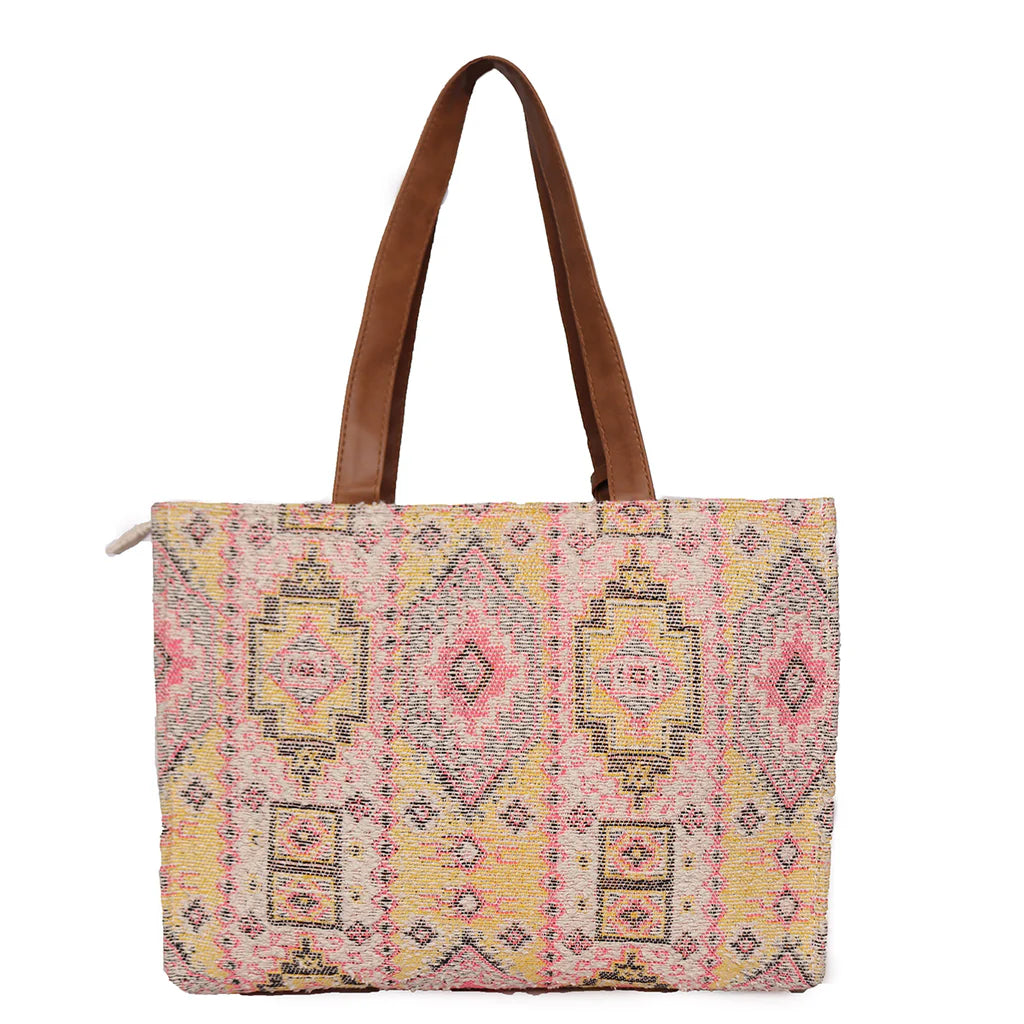 Multi-Color Poster Bags with PU Handle and Hanging Pouch – Stylish and Convenient for Every Occasion