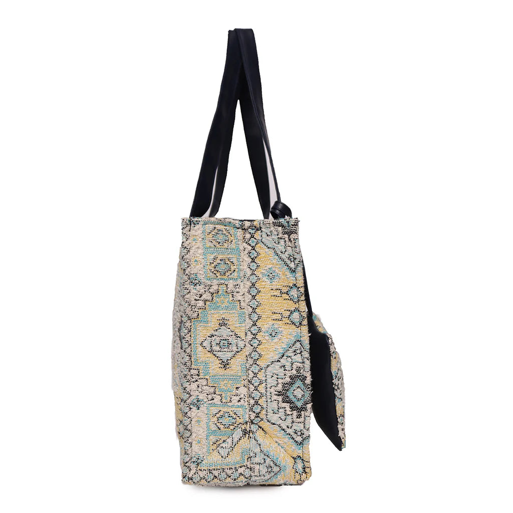 Multi-Color Poster Bags with PU Handle and Hanging Pouch – Stylish and Convenient for Every Occasion