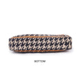 Natural/Black Colour Cotton Jute Fabric Crossbody Sling/Travel Pouch with Metal Chain – A Perfect Fusion of Style and Functionality