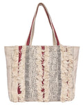 Natural Color Shopper Bag with Webbing Handle – A Perfect Blend of Style & Durability