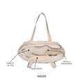 Natural Color Shopper Bag with Webbing Handle – A Perfect Blend of Style & Durability
