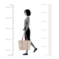 Natural Color Shopper Bag with Webbing Handle – A Perfect Blend of Style & Durability