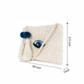 Natural Mesh Fabric Crossbody Sling Bag with Cotton Cord Long Handle – Stylish, Practical, and Eco-friendly