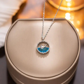 Ocean Bliss Dolphin Pendant Necklace – Ride the Waves in Style