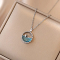 Ocean Bliss Dolphin Pendant Necklace – Ride the Waves in Style
