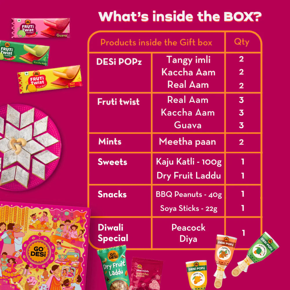 Premium Diwali Gift Box - 22 Items