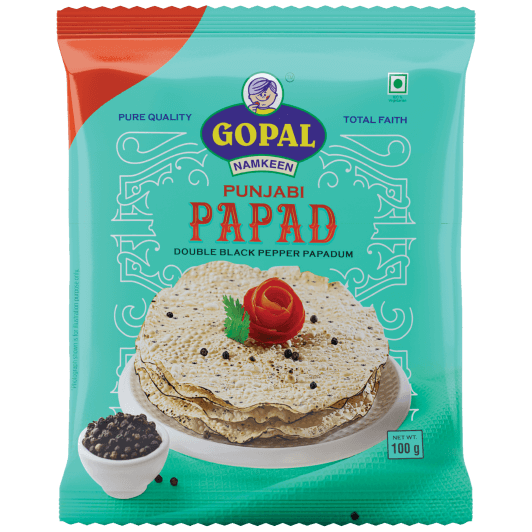 Punjabi Papad – 7 Inches of Bold & Spicy Tradition