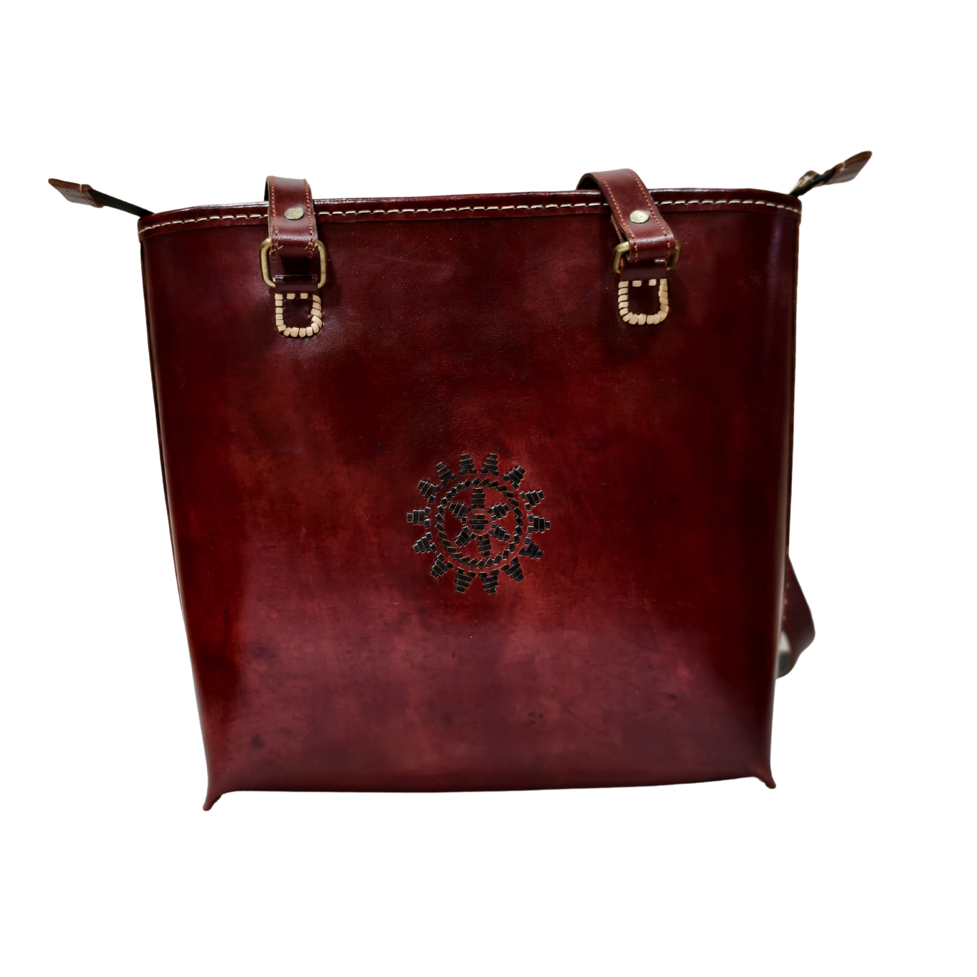 Rustic Balti Bag with Dedhi Work – A Fusion of Tradition & Style