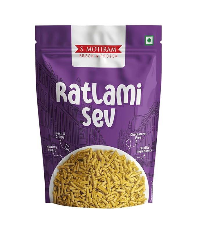 S. Motiram Ratlami Sev – A Fiery Crunch of Indore’s Iconic Flavor