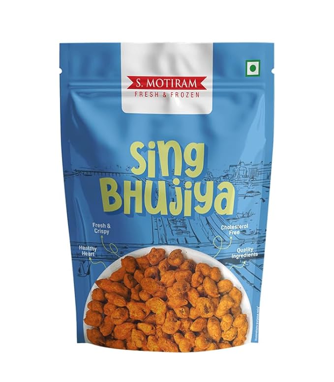 S. Motiram Sing Bhujiya – A Crunchy Peanut Twist of Spicy Delight