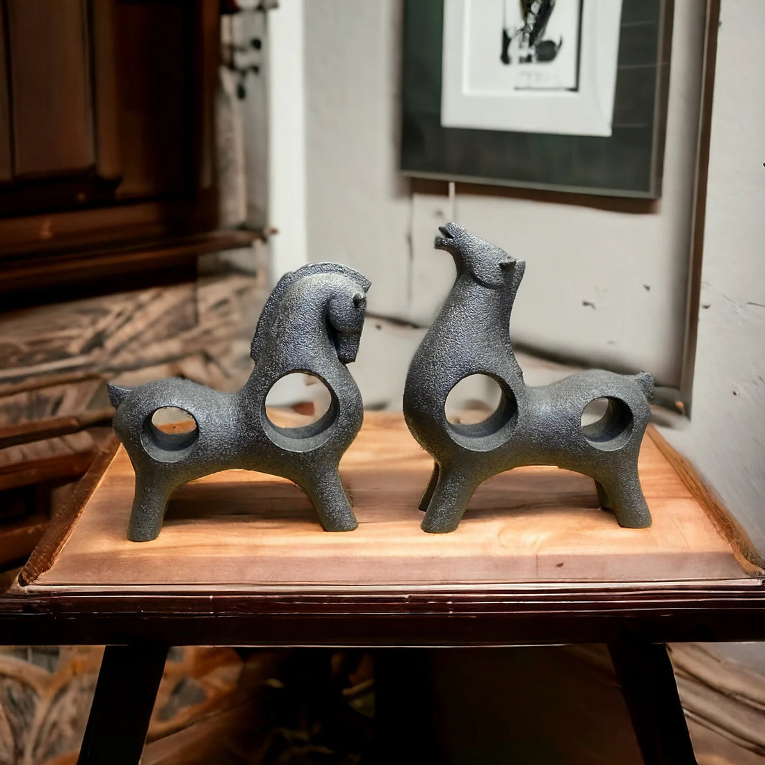 STEED HORSE SET | A Majestic Touch to Your Decor