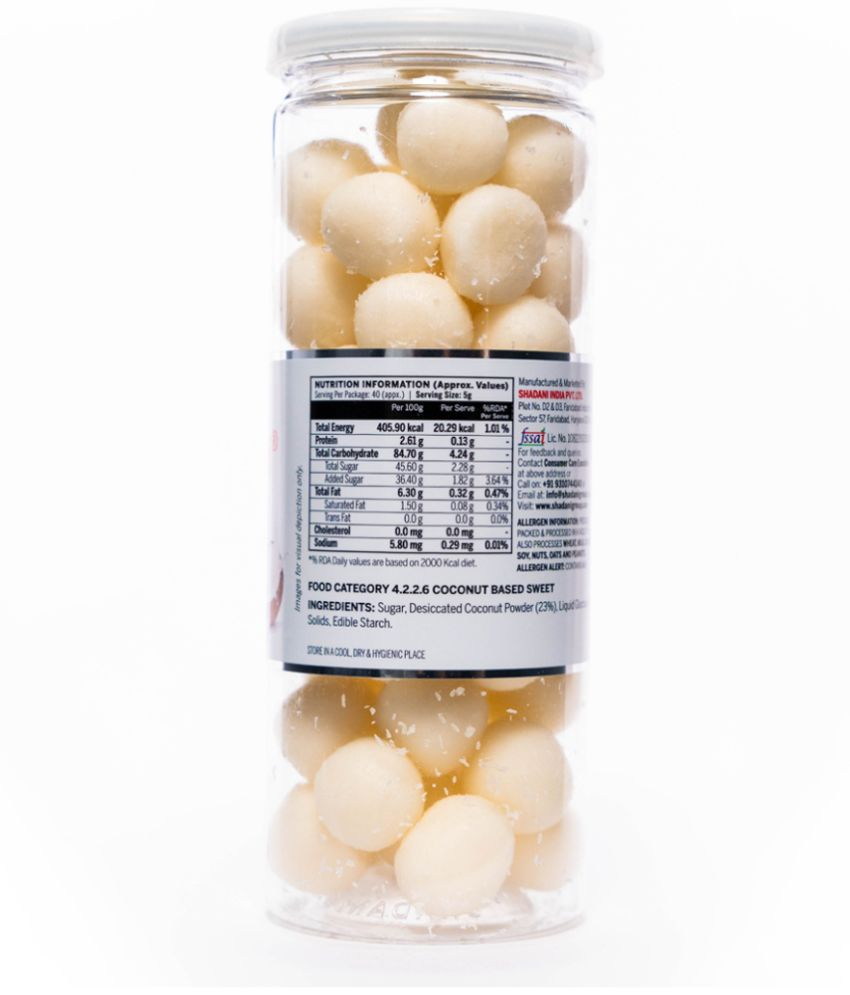 Shadani Coconut Ladoo Toffees – A Delightful Fusion of Coconut and Sweetness