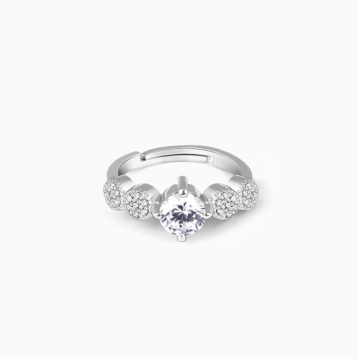 Silver Attracted To You Ring Made With Pure 925 Silver