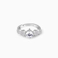 Silver Attracted To You Ring Made With Pure 925 Silver