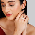 Silver Attracted To You Ring Made With Pure 925 Silver