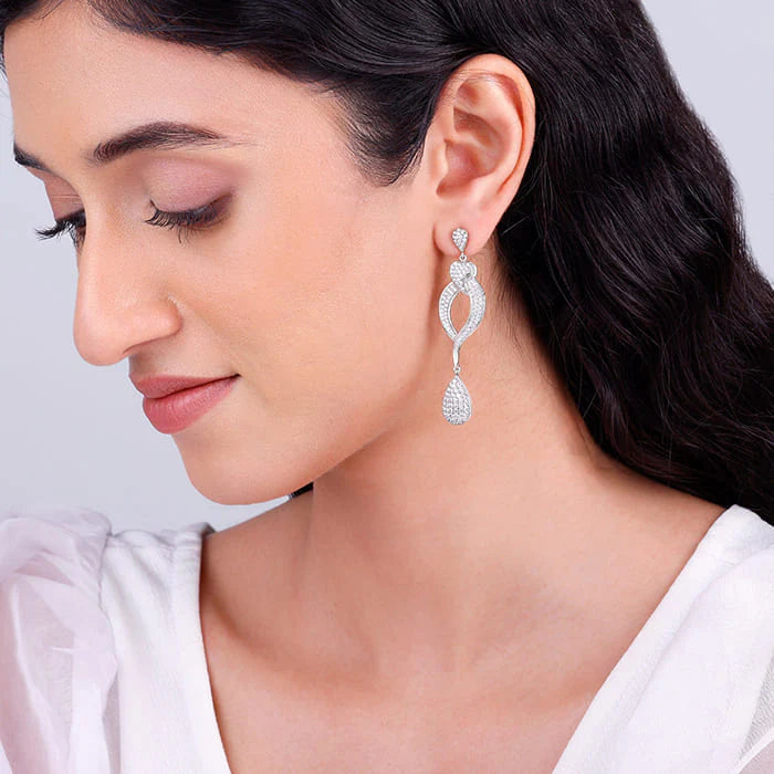 Silver Be A Dream Earrings – Sparkle in Pure 925 Silver