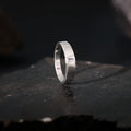 Silver Blaze Ring for Him – Ignite Your Style with Fierce Elegance