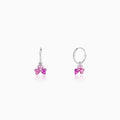 Silver Clover Kids Hoop Earrings – Lucky Charm in Pure 925 Silver