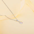 Silver Colourful Unicorn Kids Pendant with Link Chain (7–10 yrs)