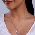Silver Cute Turtle Pendant With Link Chain – A Symbol of Serenity and Strength in Pure 925 Silver