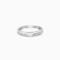 Silver Deeply in Love Ring – A Silent Vow, Etched in Silver