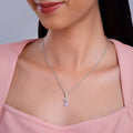Silver Double Heart Infinity Pendant – Eternal Love in Pure 925 Silver