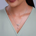 Silver Double Love Necklace – Twice the Heart, Infinite Emotion in 925 Silver