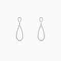 Silver Elegant Drop Earrings – Grace in Pure 925 Silver
