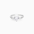 Silver Endless Heart Ring – Love Without Limits, Crafted in Silver