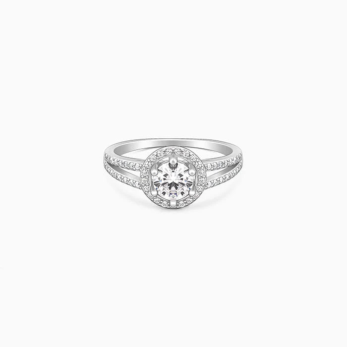 Silver Ersa Ring – A Whisper of Elegance, Etched in Silver