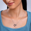 Silver Eternal Knot Pendant with Link Chain – Made with Pure 925 Silver