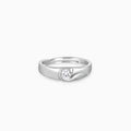Silver Fibonacci Flow Ring For Him – Where Art Meets Precision