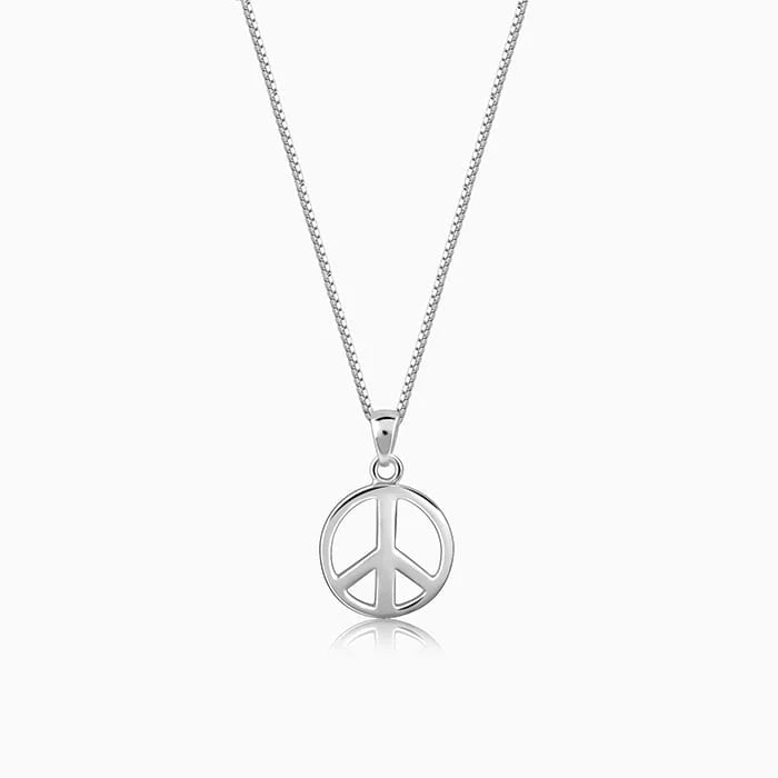 Silver Heavenly Peace Pendant – Inner Calm in Pure 925 Silver