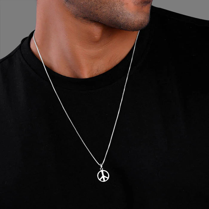 Silver Heavenly Peace Pendant – Inner Calm in Pure 925 Silver