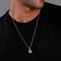 Silver Heavenly Peace Pendant – Inner Calm in Pure 925 Silver