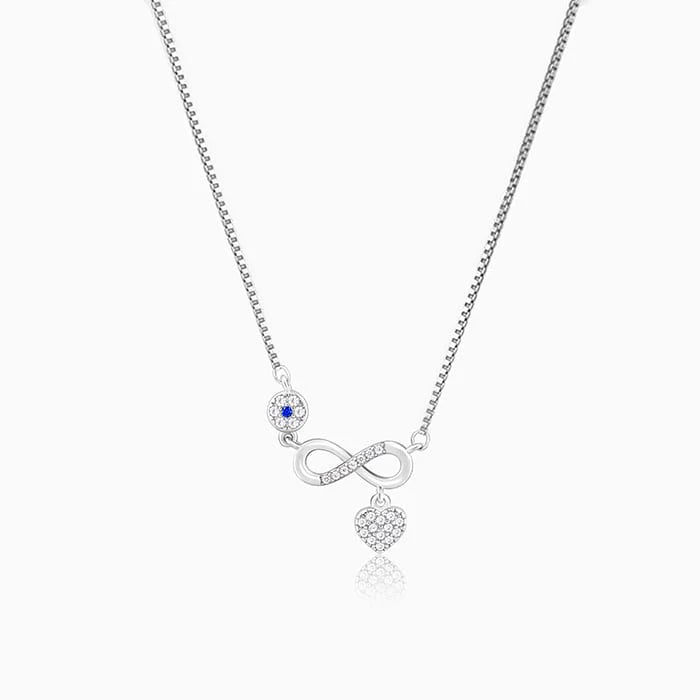Silver Infinity Love Necklace – Made with Pure 925 Silver