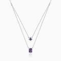 Silver Layered Grace Necklace – Made with Pure 925 Silver