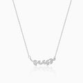 Silver Leaf Necklace – Made with Pure 925 Silver