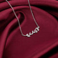 Silver Leaf Necklace – Made with Pure 925 Silver