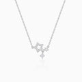 Silver Magical Stardust Necklace – A Glimmer of Dreams in Pure 925 Silver
