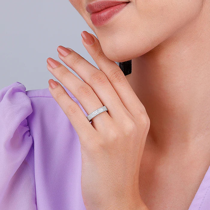 Silver Maia Ring – Grace in Every Curve, Shine in Every Moment