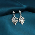 Silver Mini Heart Drop Earrings – A Subtle Touch of Love in Pure 925 Silver