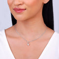 Silver Mini Swan Pendant with Link Chain – Made with Pure 925 Silver