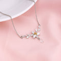 Silver One in a Trillium Necklace – Rare Beauty in Pure 925 Silver