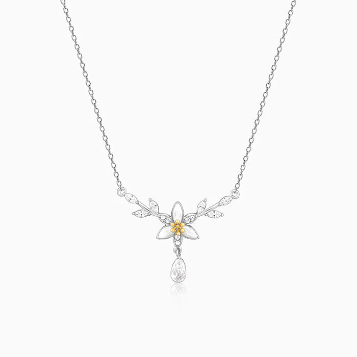 Silver One in a Trillium Necklace – Rare Beauty in Pure 925 Silver