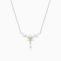 Silver One in a Trillium Necklace – Rare Beauty in Pure 925 Silver