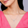 Silver One in a Trillium Necklace – Rare Beauty in Pure 925 Silver